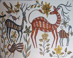 painting of jharkhand